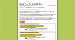 Desktop Screenshot of hotel-coldelamachine.com